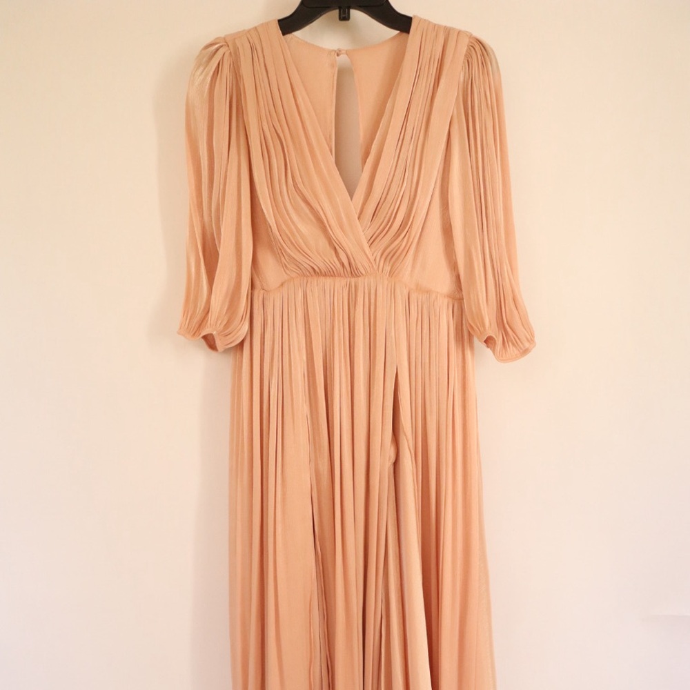 COSTARELLOS Blush Pink Evening Dress Gown - Picture 3 of 5